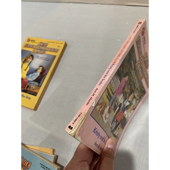 BABYSITTERS CLUB Books Lot 5 Vintage 1980s 90s Paperback By Ann M Martin - Picture 8 of 9